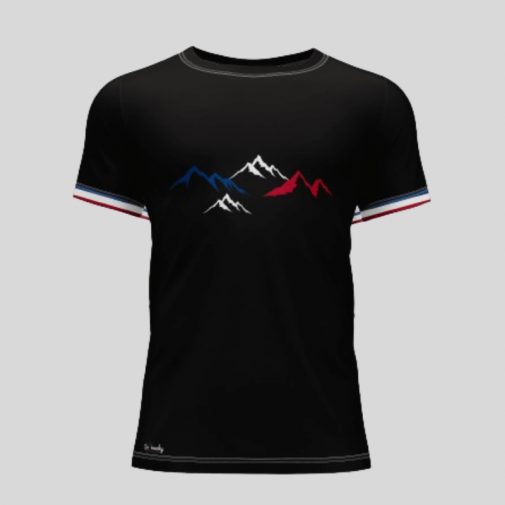 T-shirt de sport Made in France : Le Montagnard (F)