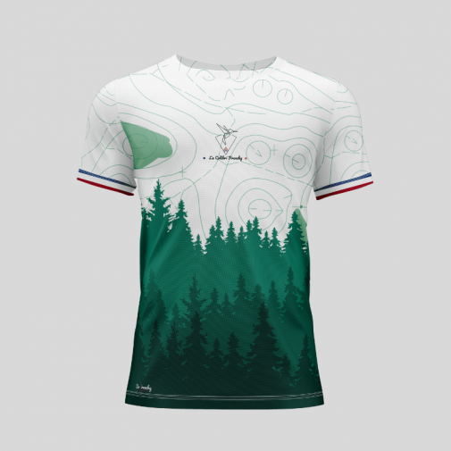 T-shirt de sport Made in France : Le Forestier (H)