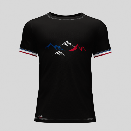 T-shirt de sport Made In France : Le Montagnard (H)