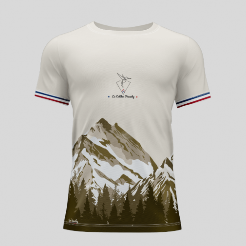 T-shirt de sport Made In France : L'Isard (H)